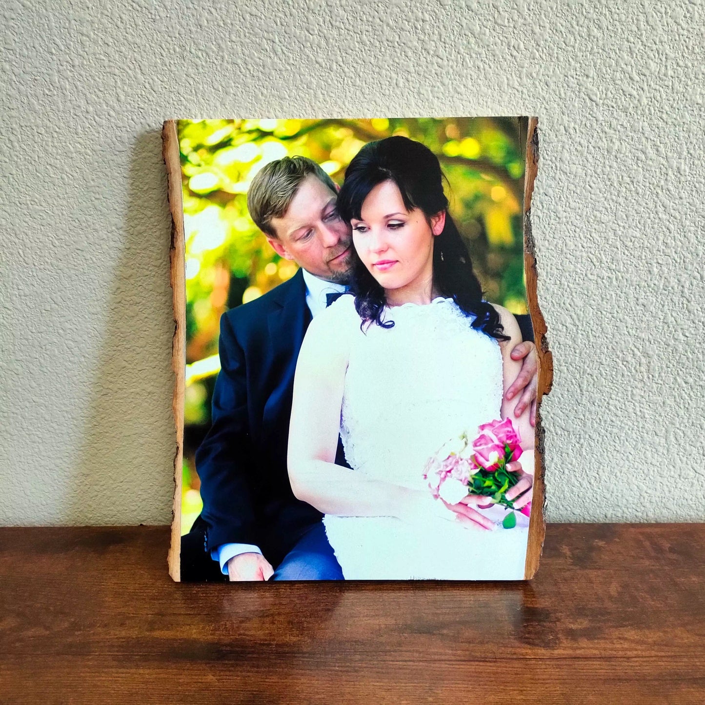 Wood Photo Plaque