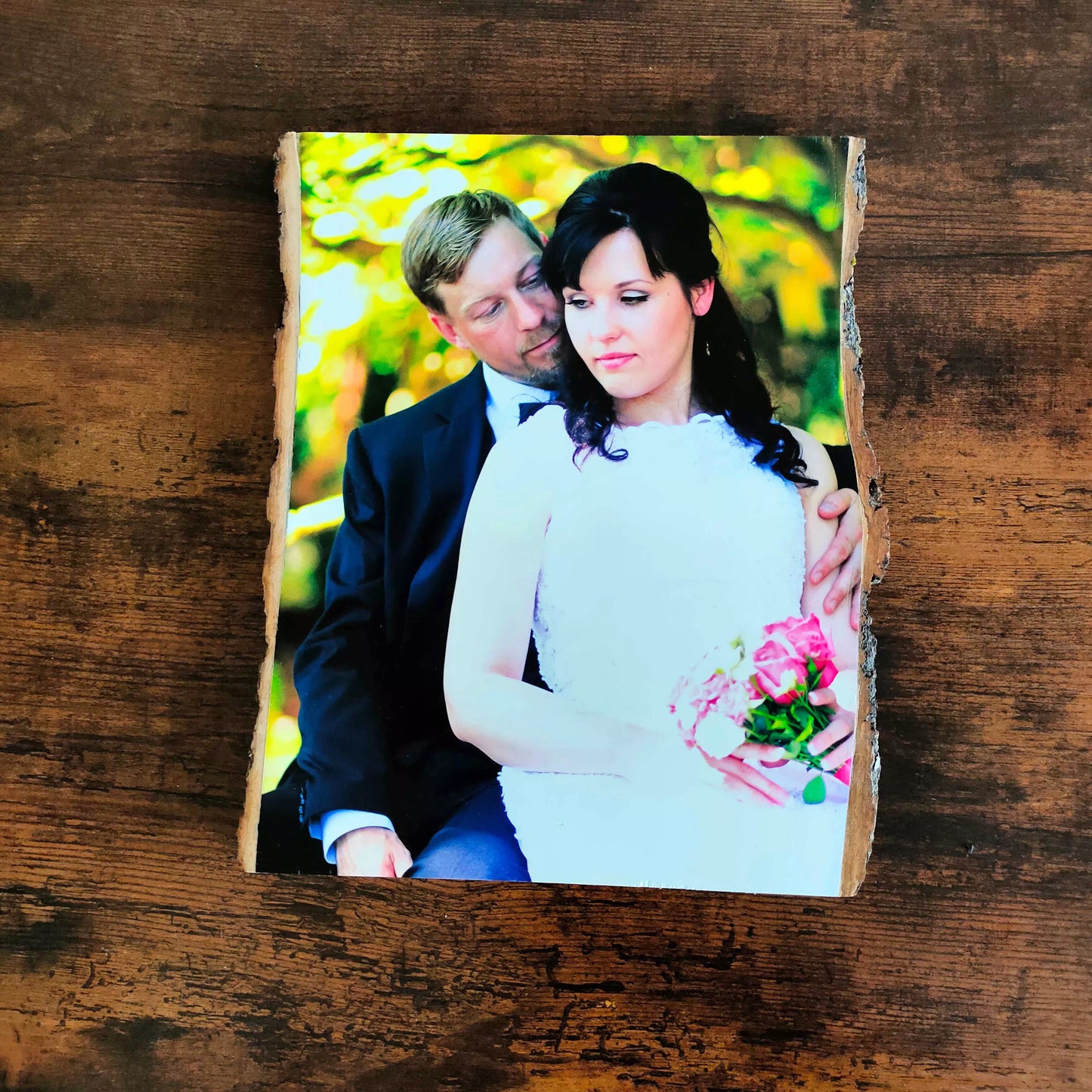 Wood Photo Plaque